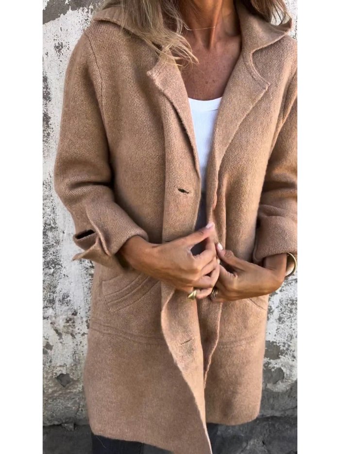 TRACEY - SOFT LAYERED ESSENTIAL COAT