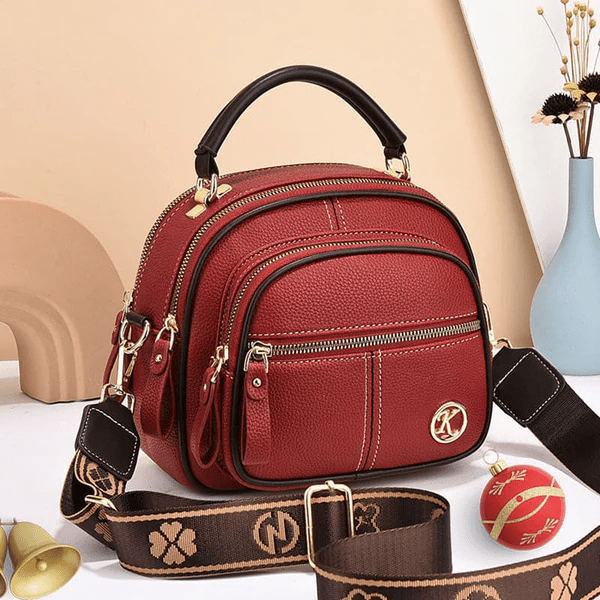 MONICA - TIMELESS PREMIUM VEGAN LEATHER BAG
