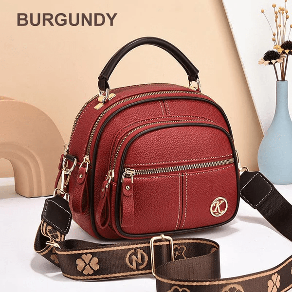 MONICA - TIMELESS PREMIUM VEGAN LEATHER BAG