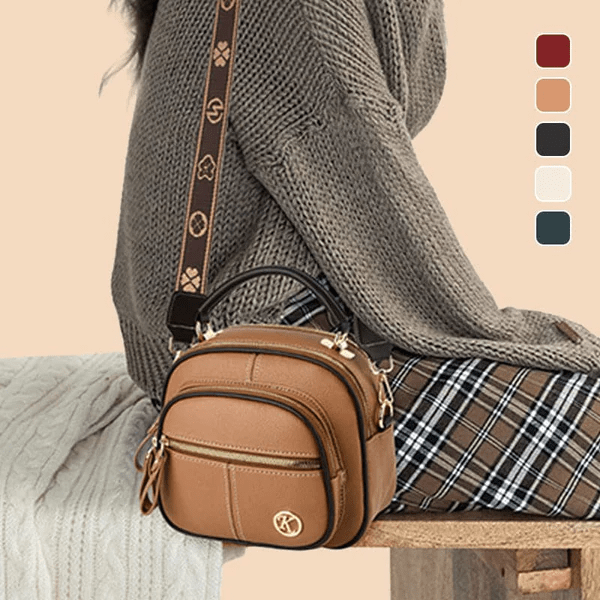 MONICA - TIMELESS PREMIUM VEGAN LEATHER BAG