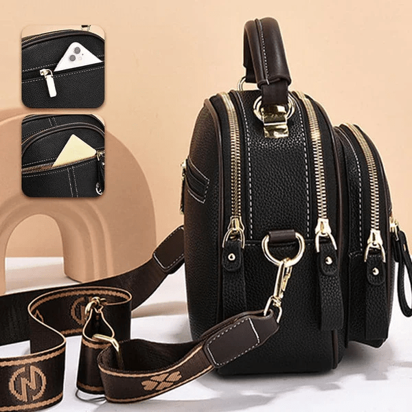 MONICA - TIMELESS PREMIUM VEGAN LEATHER BAG