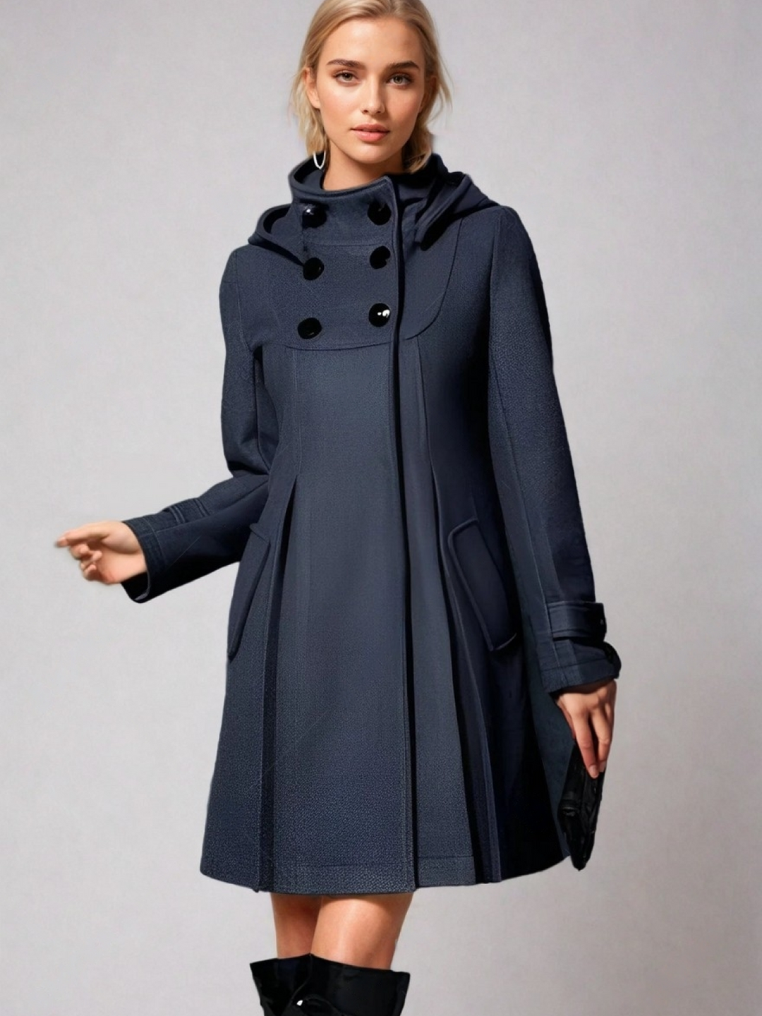 AKEEM - SOPHISTICATED WINTER COAT WITH POCKETS