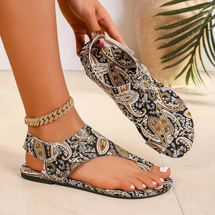 ROSELY – BOHO CHARM WALKING SANDALS