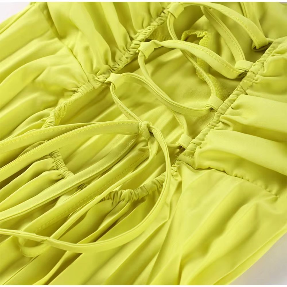 MOIRA - FORMAL PLEATED MAXI ATTIRE