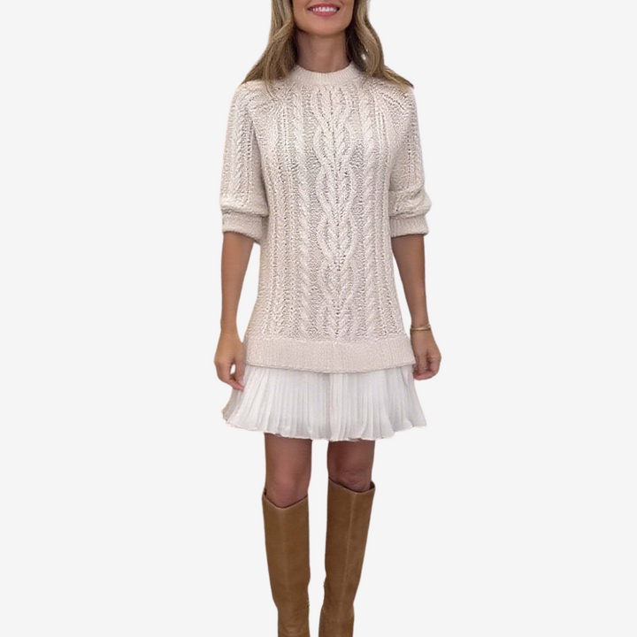 HAILEE - SOFT WEAVE SWEATER DRESS