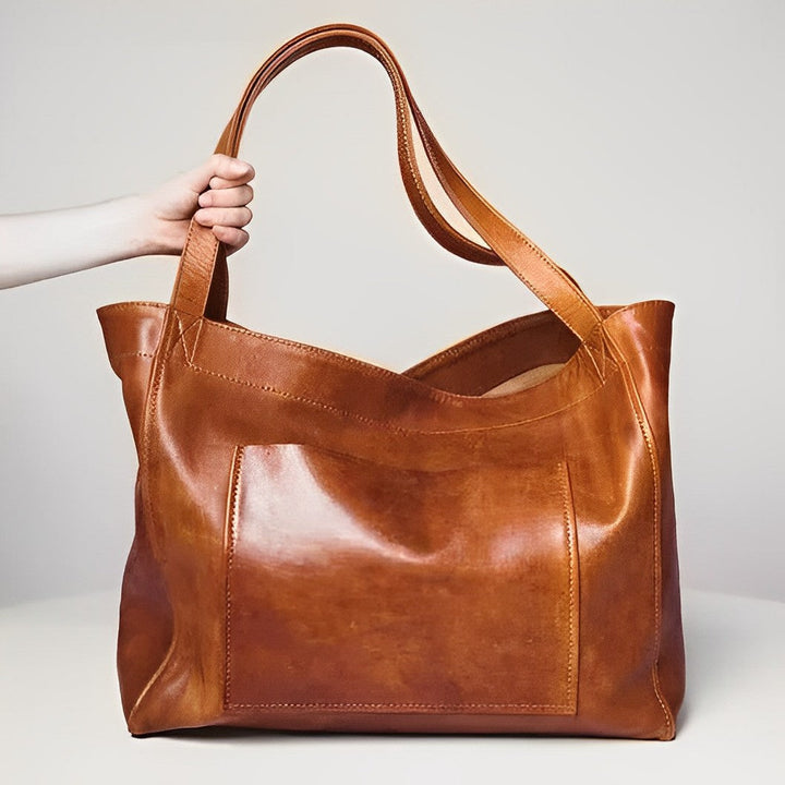 Janna - Vintage vegan leather bag