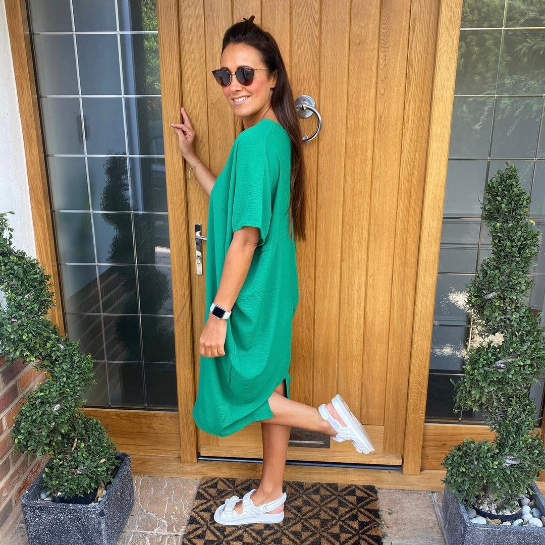 TANYA - V-NECK MAXI DRESS