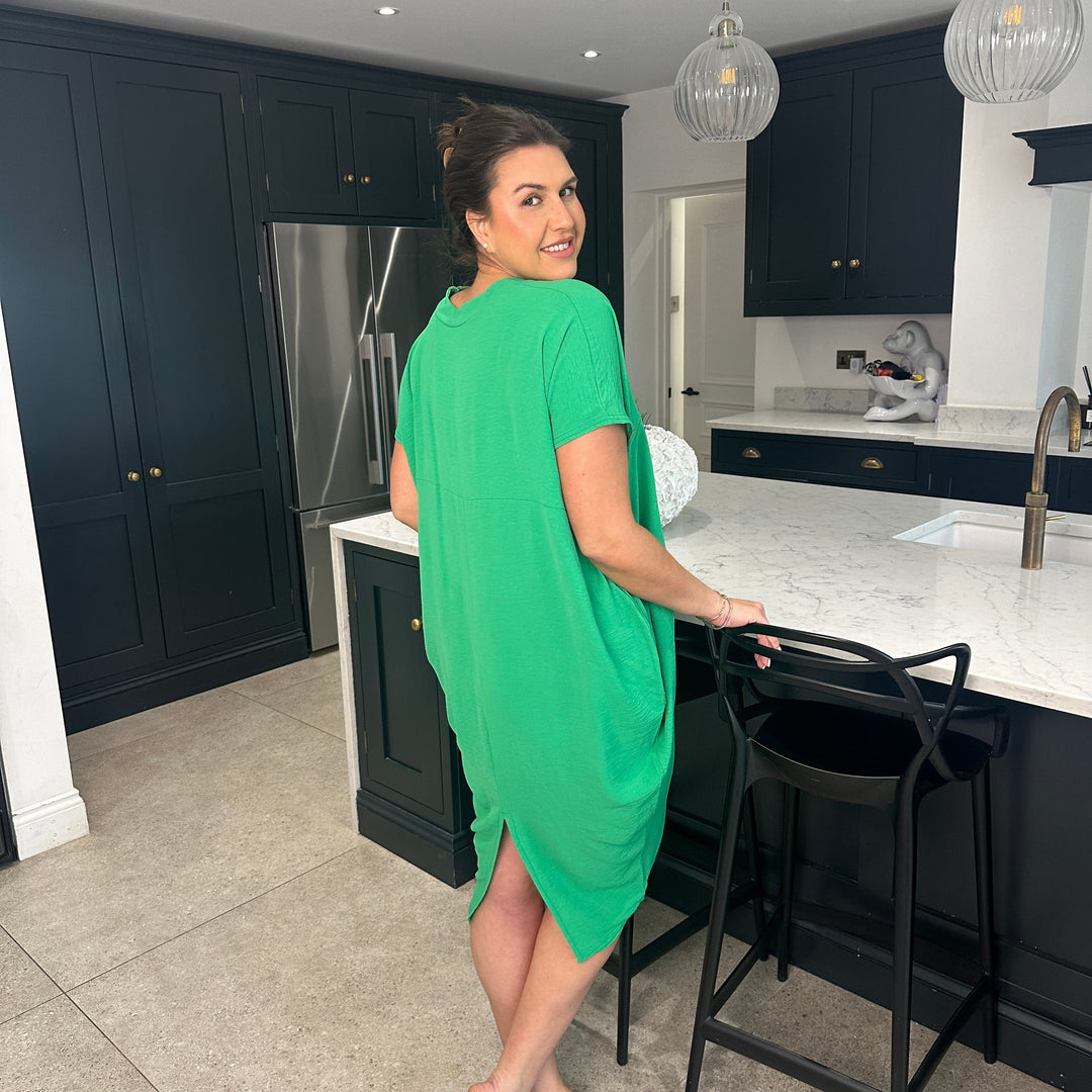 TANYA - V-NECK MAXI DRESS