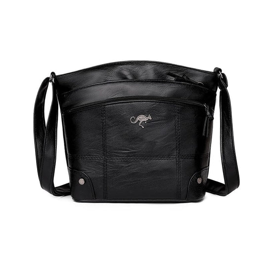 BEVERLY - SIGNATURE DESIGN VEGAN LEATHER BAG