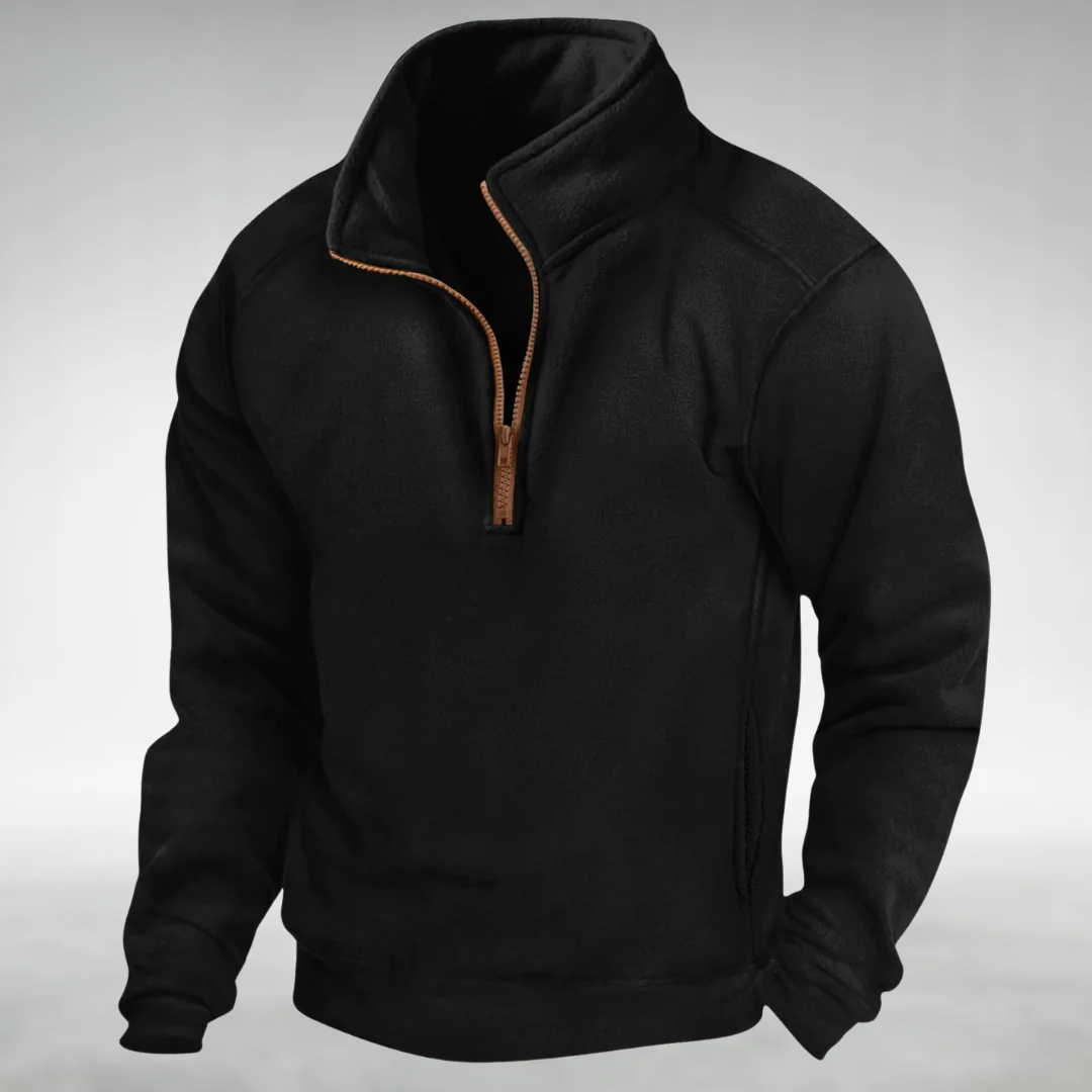 CALIX - THE VERSATILE GENT HALF-ZIP SWEATER