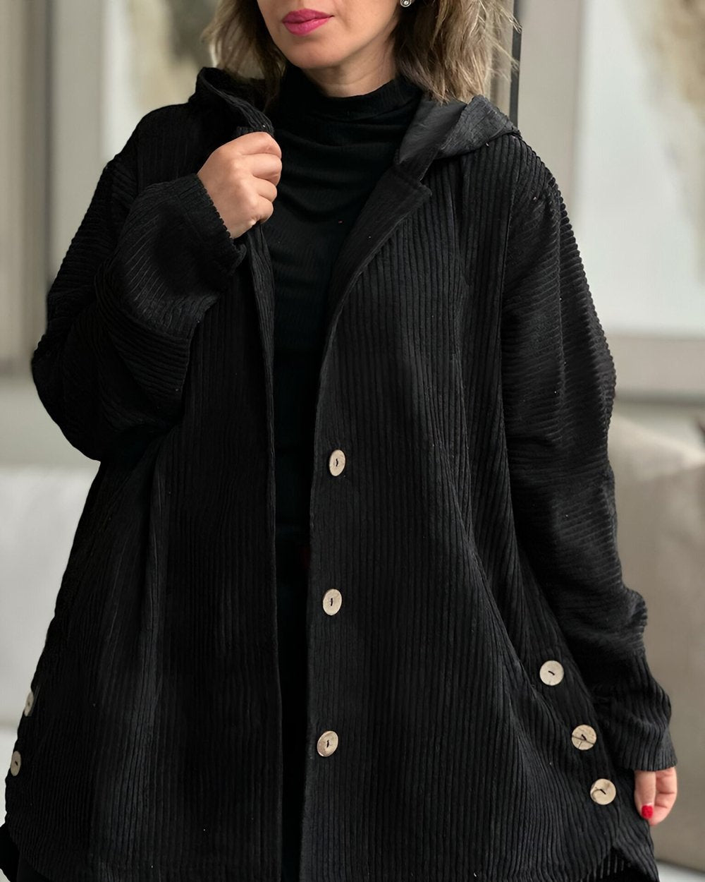 ERNA - THE CORDUROY URBANITE COAT
