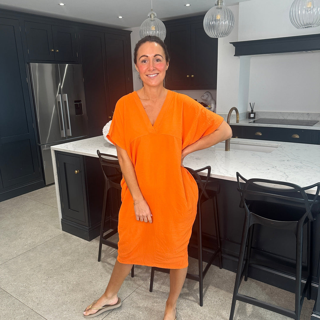 TANYA - V-NECK MAXI DRESS