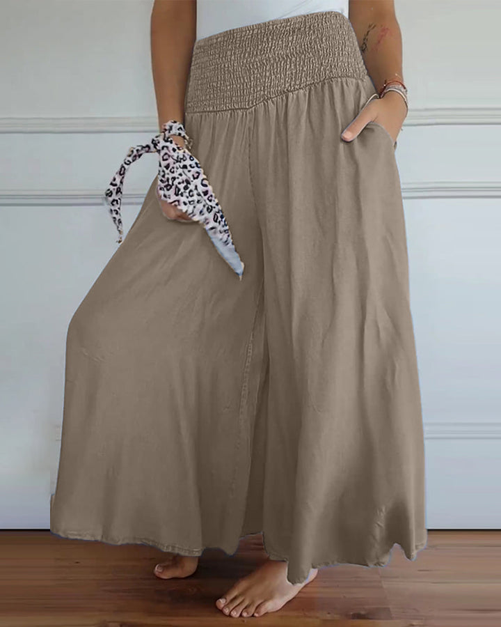 CHARLIZE - COMFY WIDE-LEG PANTS