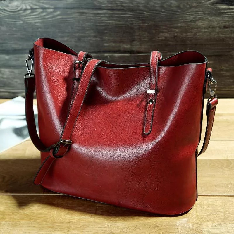 BONNIE - VEGAN LEATHER SHOULDER BAG