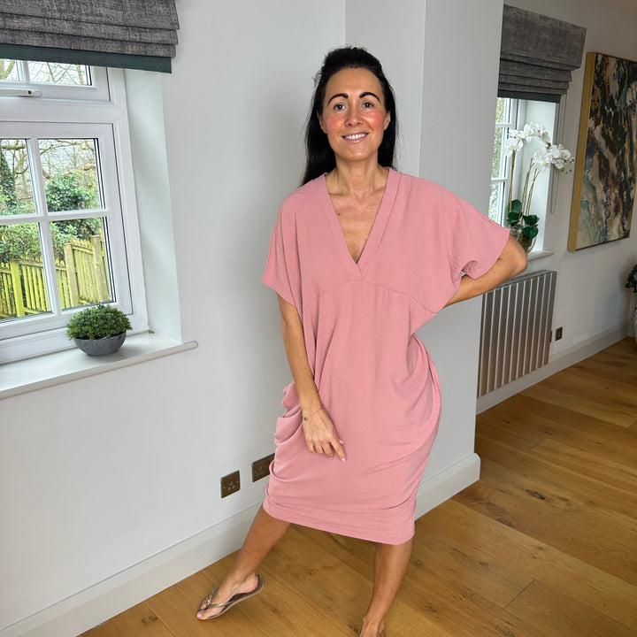 TANYA - V-NECK MAXI DRESS