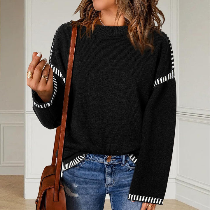 EVANIA - OVERSIZED KNITWEAR PULLOVER