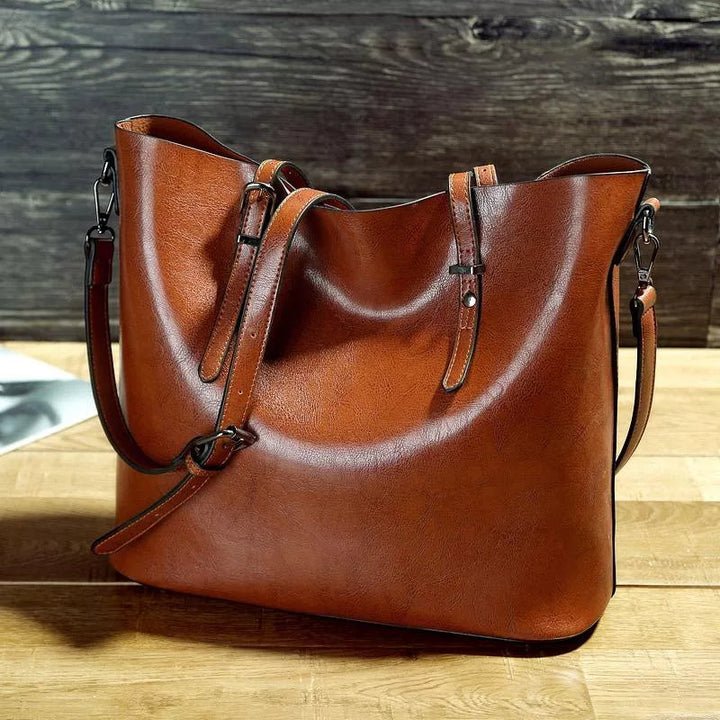 BONNIE - VEGAN LEATHER SHOULDER BAG