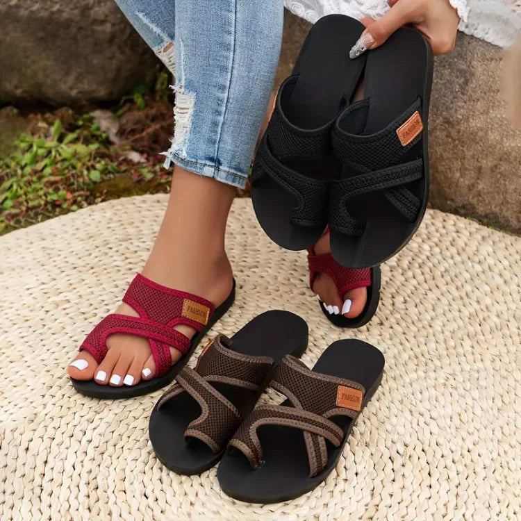 TRISTIN - ELEGANT MESH SANDALS