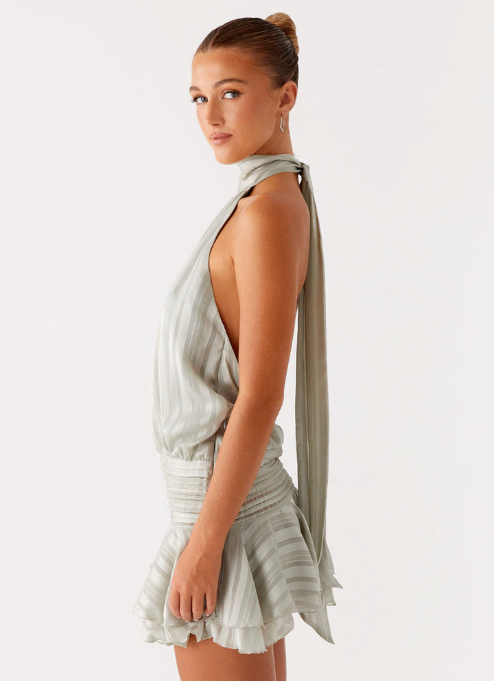 NERIAH - ELEGANT CHIFFON MINI DRESS