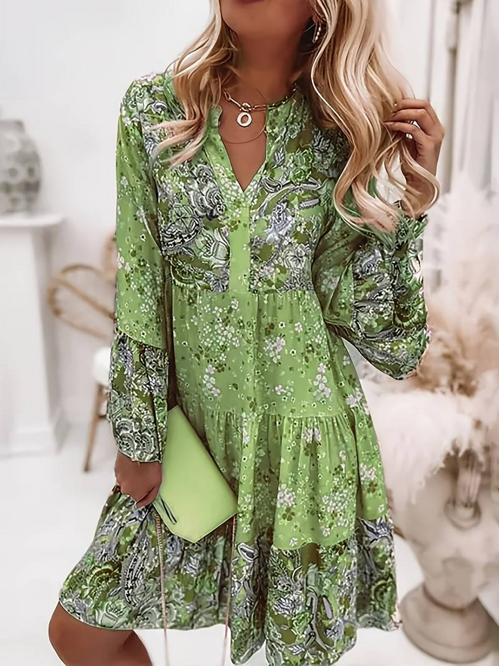 AMARIE - BOHEMIAN PRINT DRESS