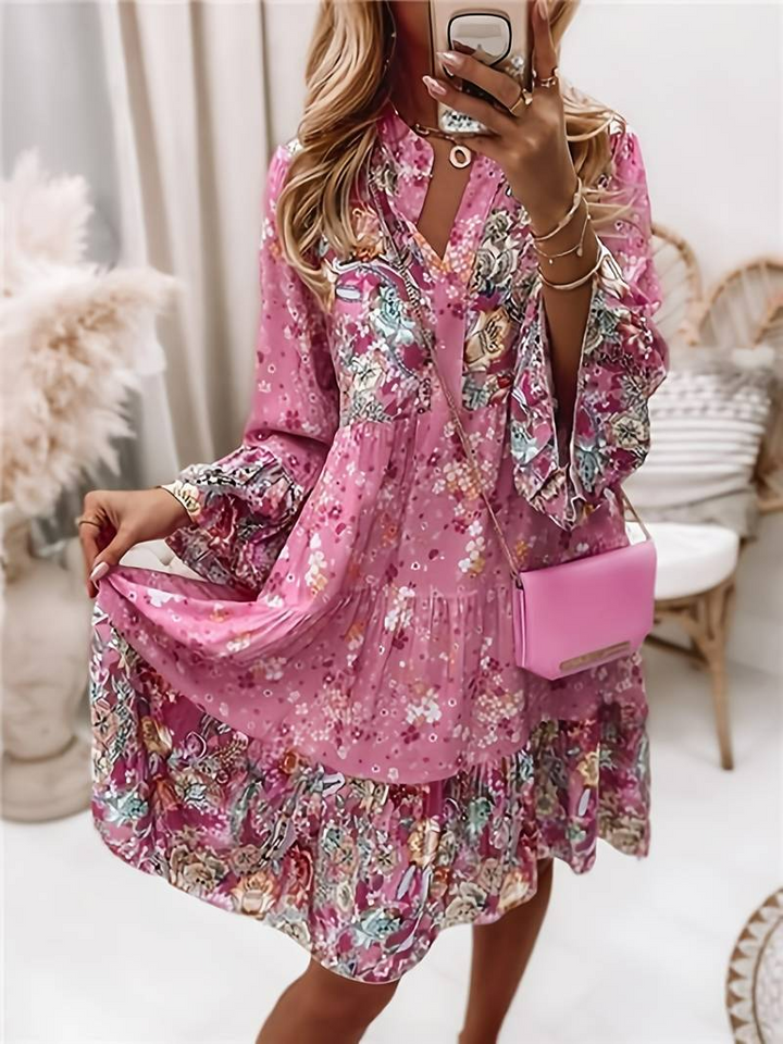AMARIE - BOHEMIAN PRINT DRESS