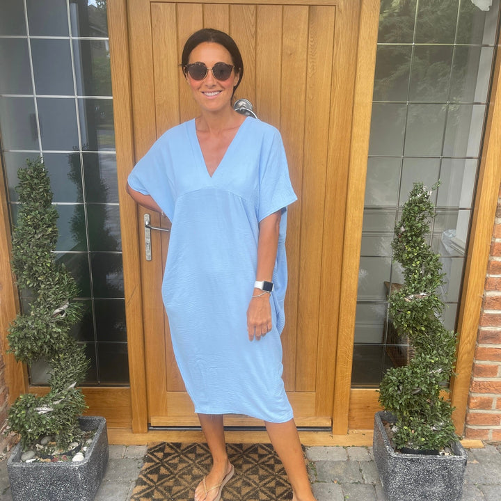 TANYA - V-NECK MAXI DRESS