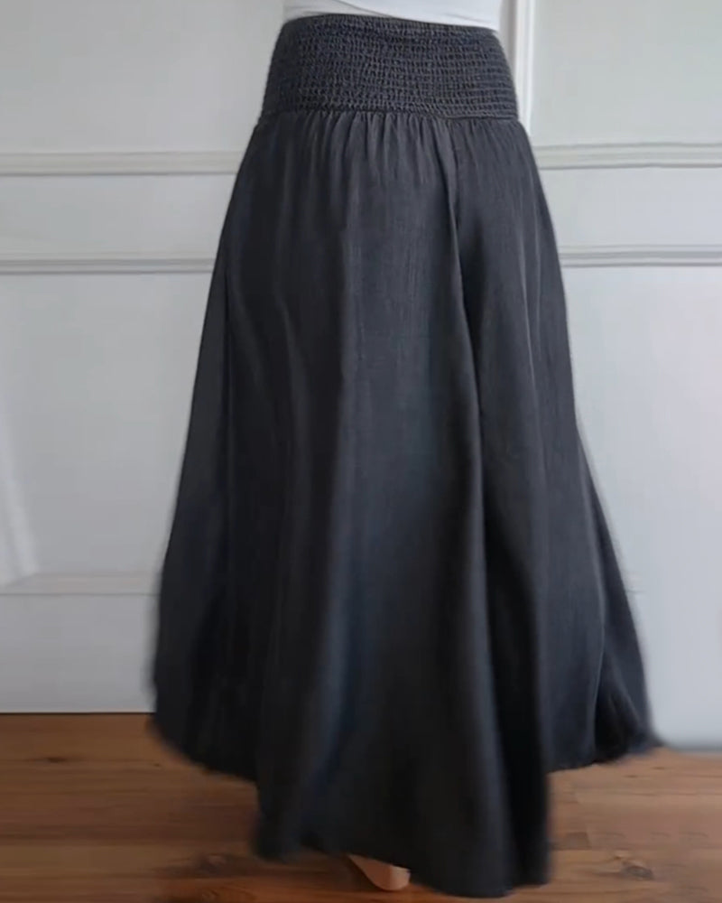 CHARLIZE - COMFY WIDE-LEG PANTS