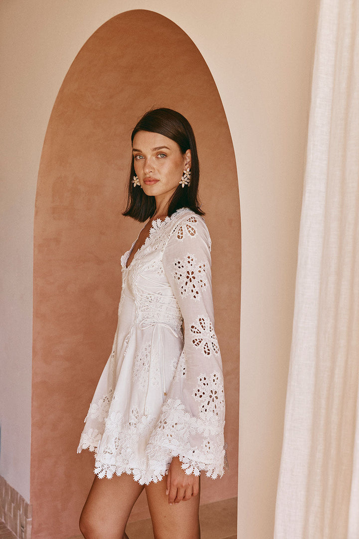 HADLEIGH - DREAMY EMBROIDERED DRESS