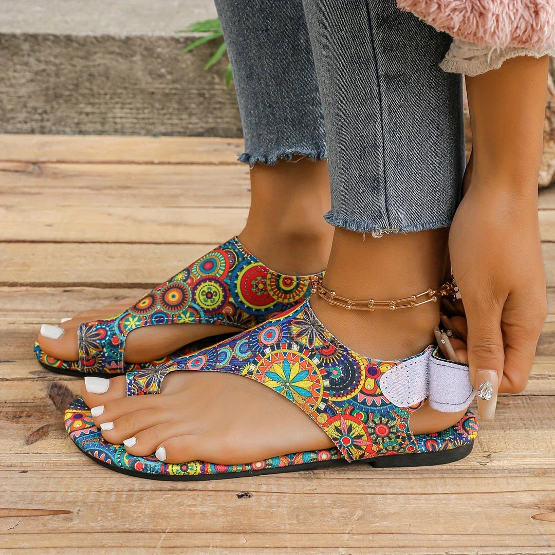 ROSELY – BOHO CHARM WALKING SANDALS