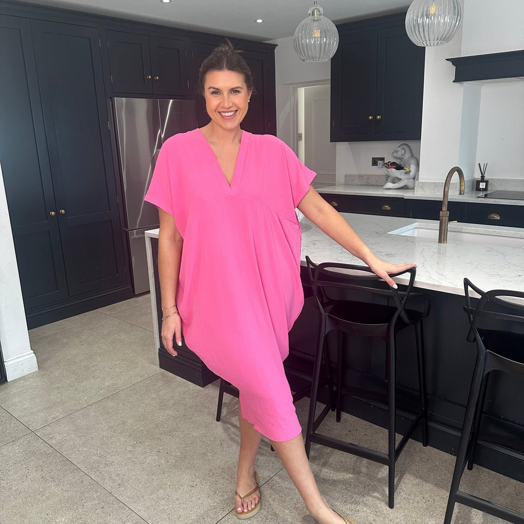 TANYA - V-NECK MAXI DRESS