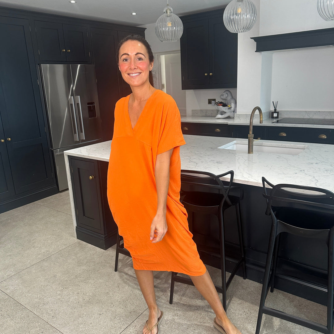 TANYA - V-NECK MAXI DRESS