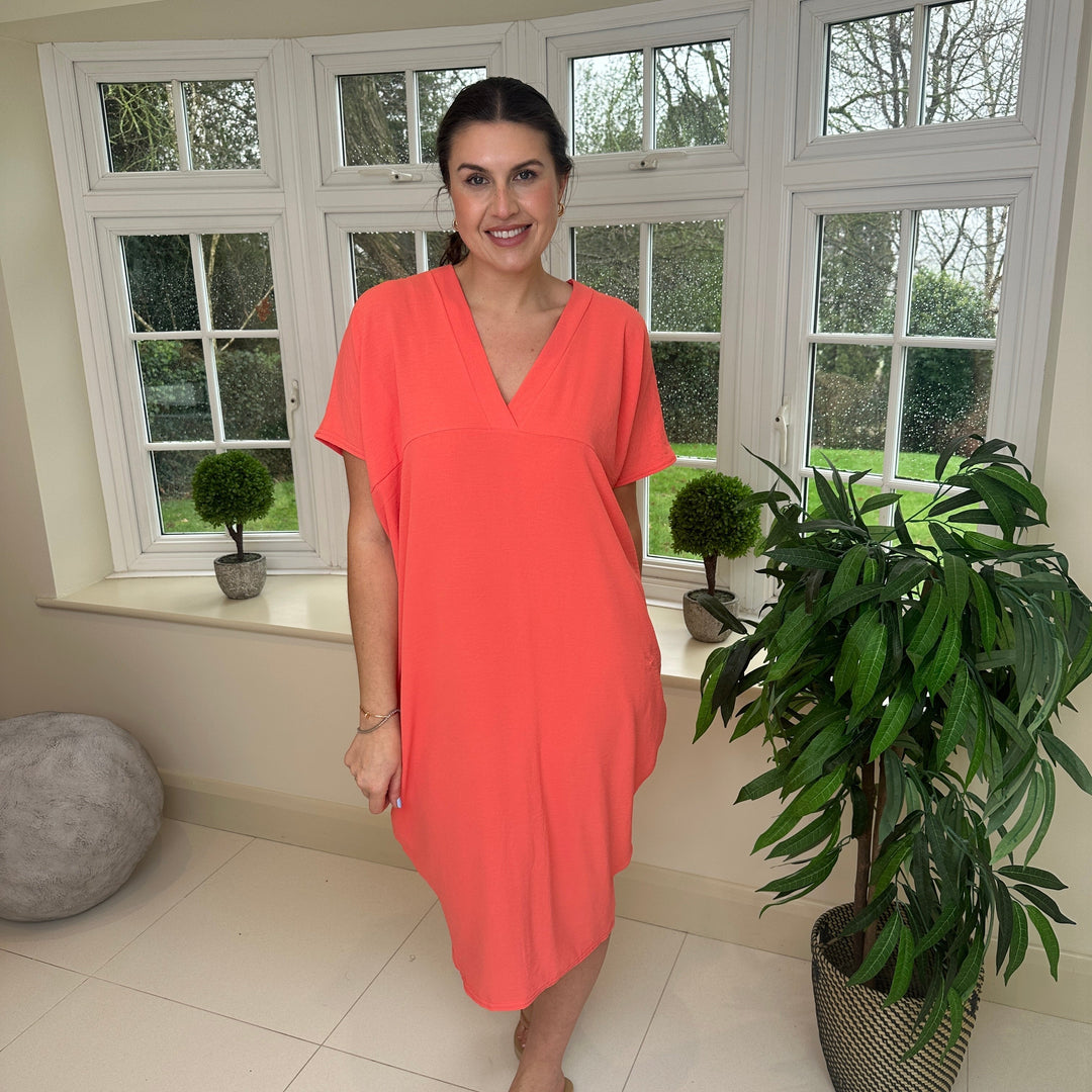 TANYA - V-NECK MAXI DRESS