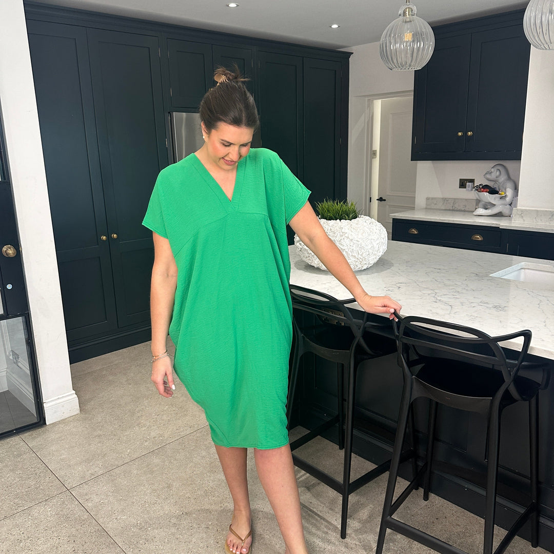 TANYA - V-NECK MAXI DRESS