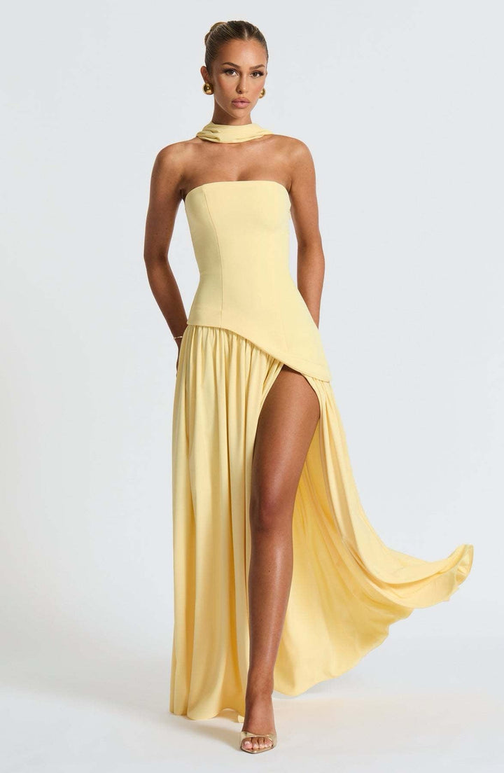 BLESS - SUNSET ELEGANCE GOLDEN HOUR DRESS