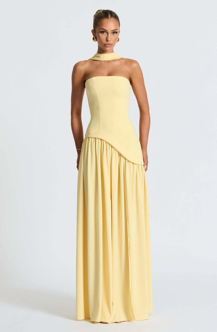 BLESS - SUNSET ELEGANCE GOLDEN HOUR DRESS