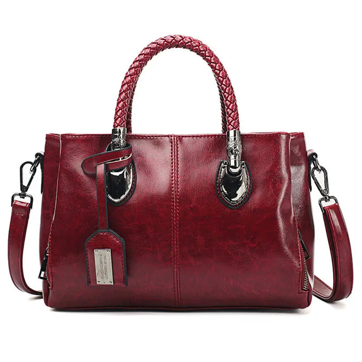 AMORY - Stylish LEATHER HANDBAG