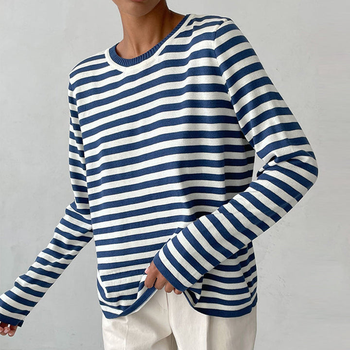 YANA - THE CASCADE STRIPE PULLOVER