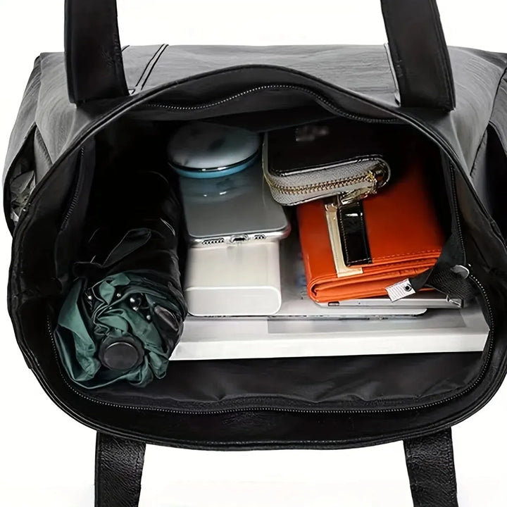 SYLVIA - ICONIC PRESTIGE VEGAN LEATHER BAG