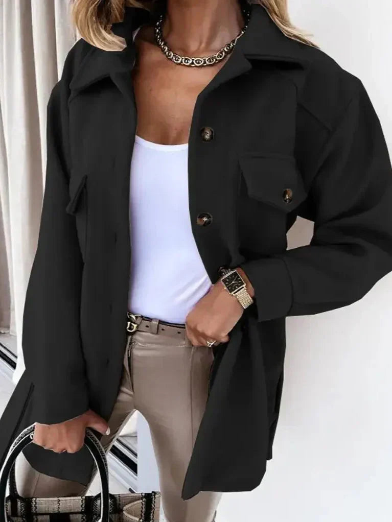 VESKA - REFINED RELAXED-FIT JACKET