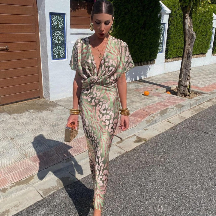 SALMA - TIMELESS ELEGANT SILK DRESS