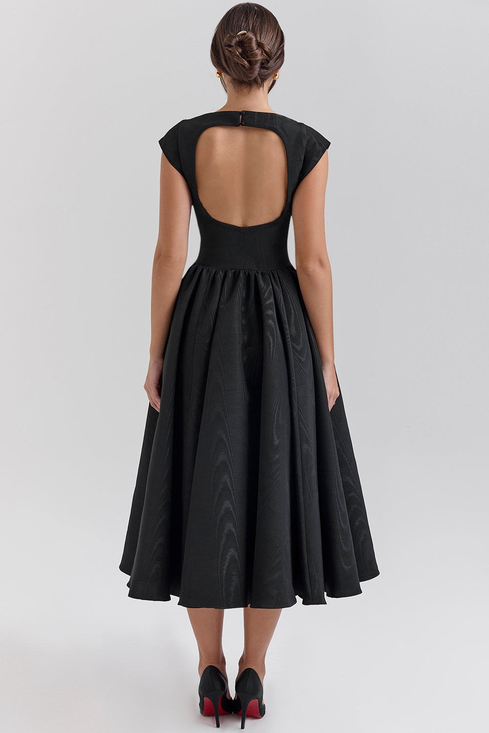 FRANCHESCA - GLAM BACKLESS DESIGN DRESS