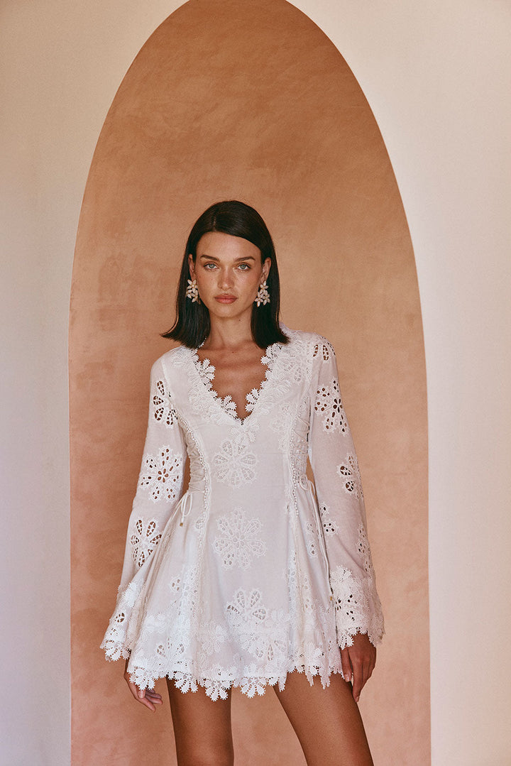 HADLEIGH - DREAMY EMBROIDERED DRESS