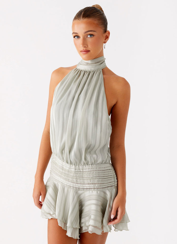 NERIAH - ELEGANT CHIFFON MINI DRESS