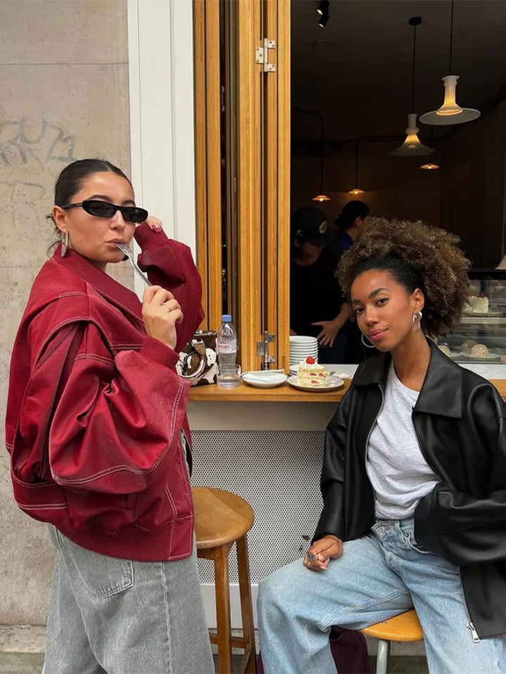 NALIYAH - OVERSIZED COLORBLOCK WINDBREAKER JACKET