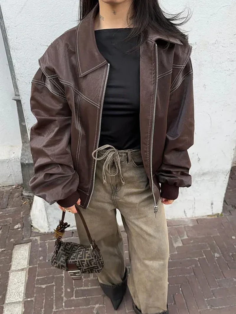 NALIYAH - OVERSIZED COLORBLOCK WINDBREAKER JACKET