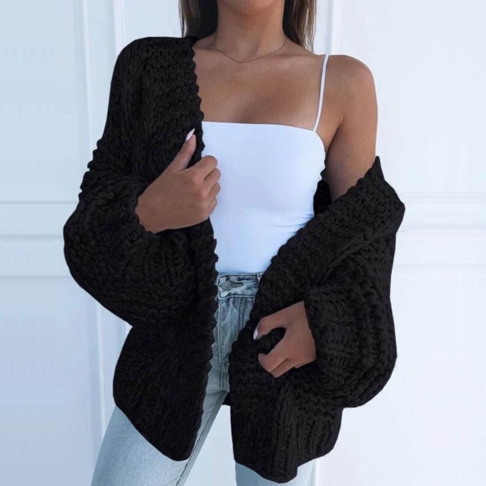 ELLE - THE GENTLE DRAPE KNIT CARDIGAN