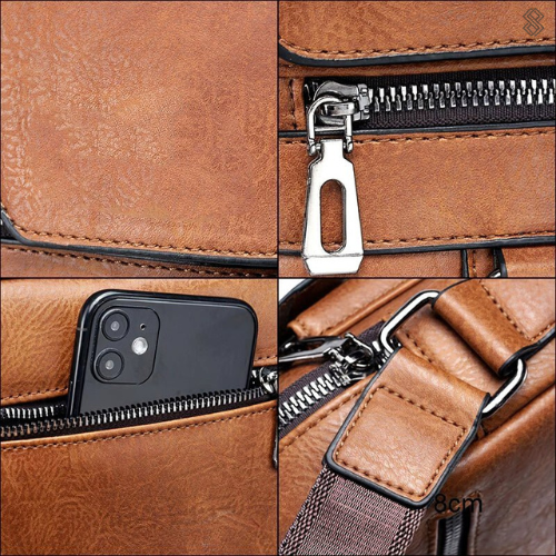 IDA - LUXURY VEGAN LEATHER CROSSBODY BAG