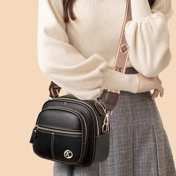 MONICA - TIMELESS PREMIUM VEGAN LEATHER BAG
