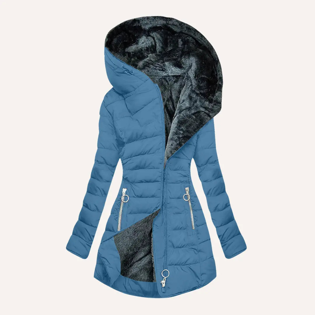 PEBBLES - VELVET SNOWFALL OVERCOAT