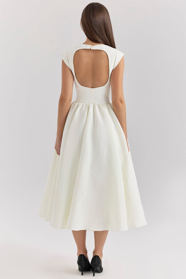 FRANCHESCA - GLAM BACKLESS DESIGN DRESS